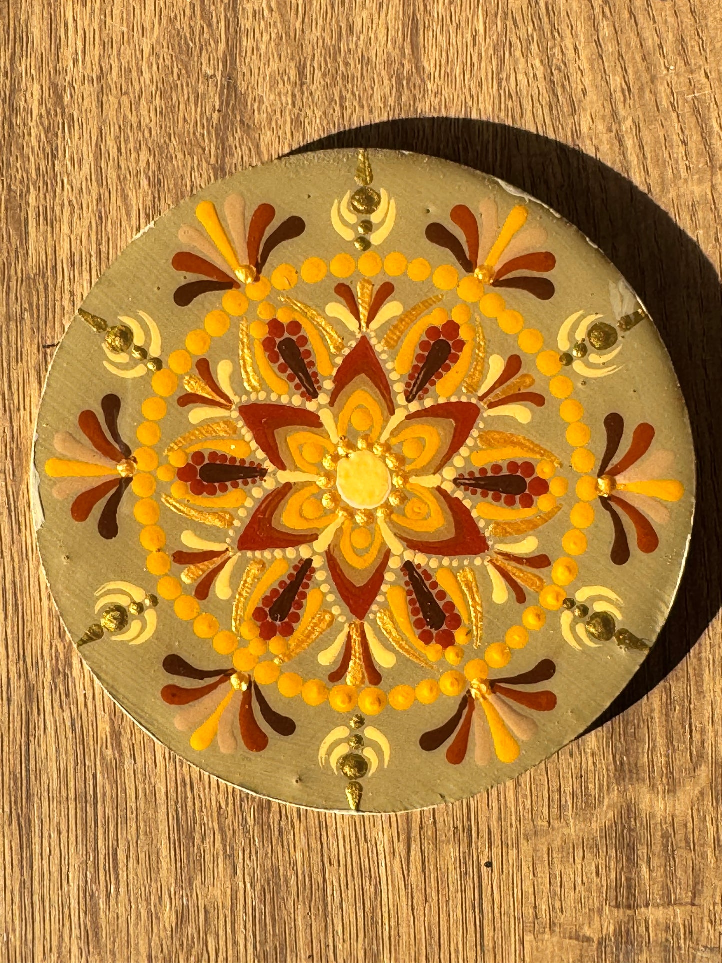 Conjunto Porta-Copos Mandala – Luz do Sertão