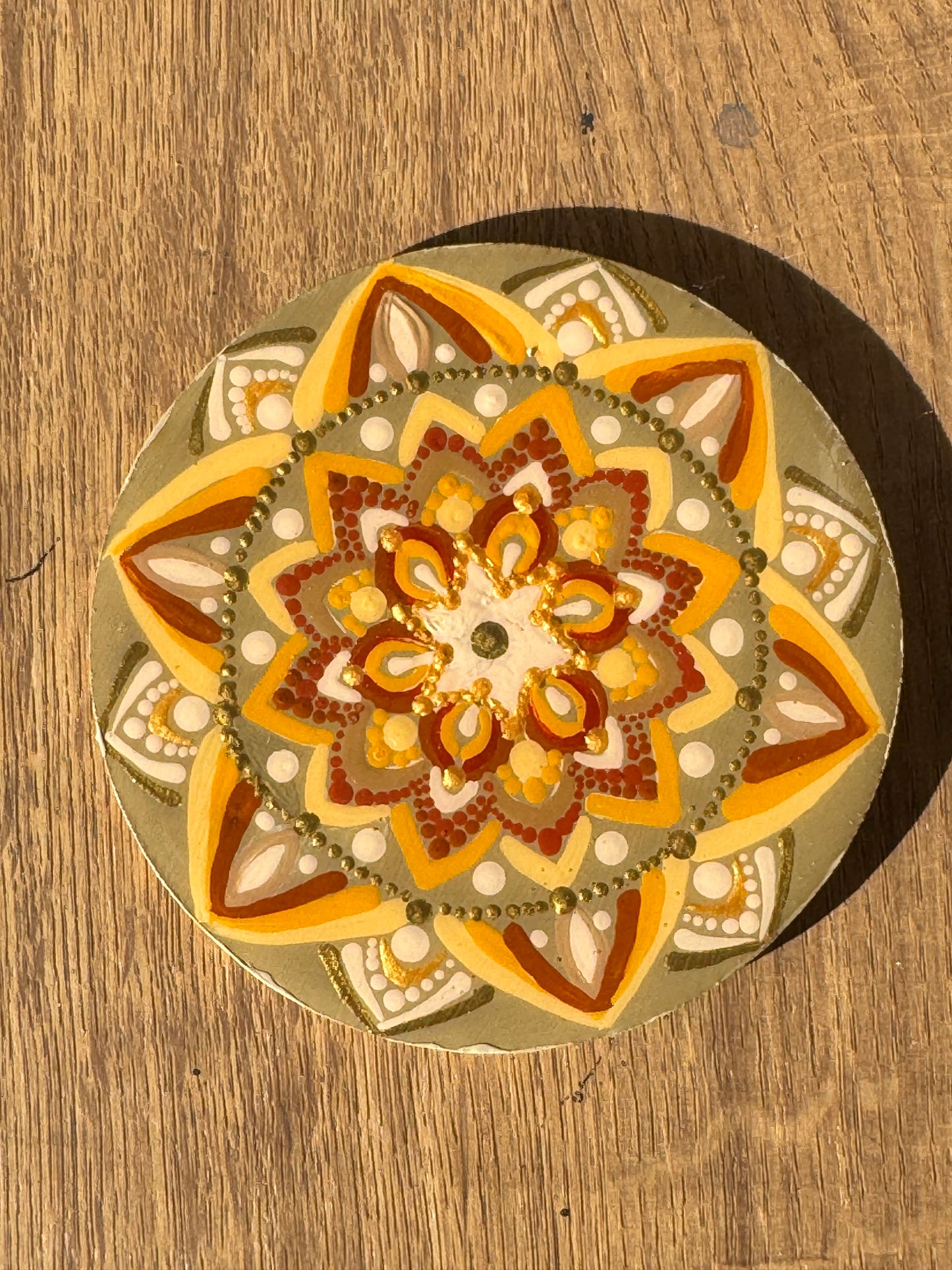 Conjunto Porta-Copos Mandala – Luz do Sertão