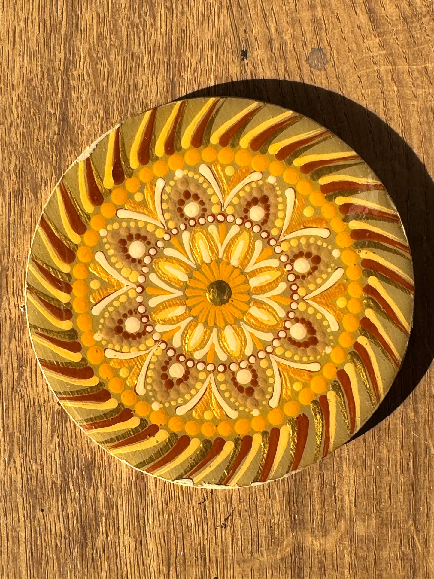 Conjunto Porta-Copos Mandala – Luz do Sertão