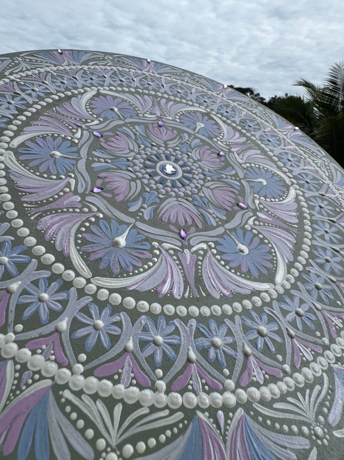 Mandala Jardim Lilás