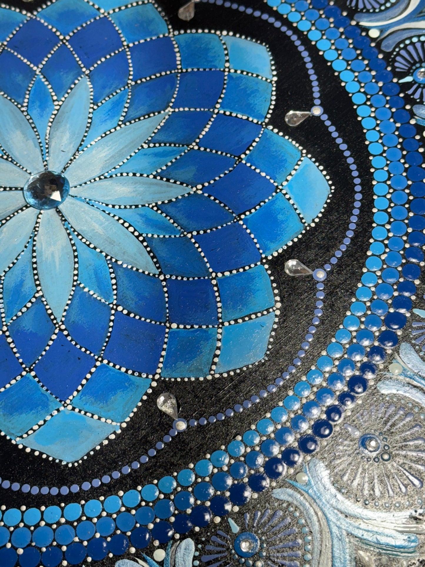 Mandala Lótus Celeste
