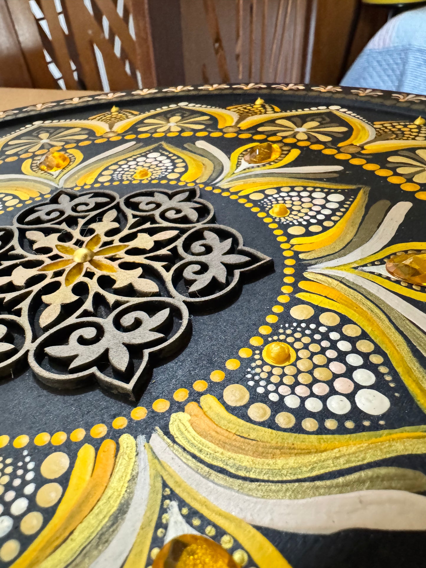 Mandala Luz Dourada