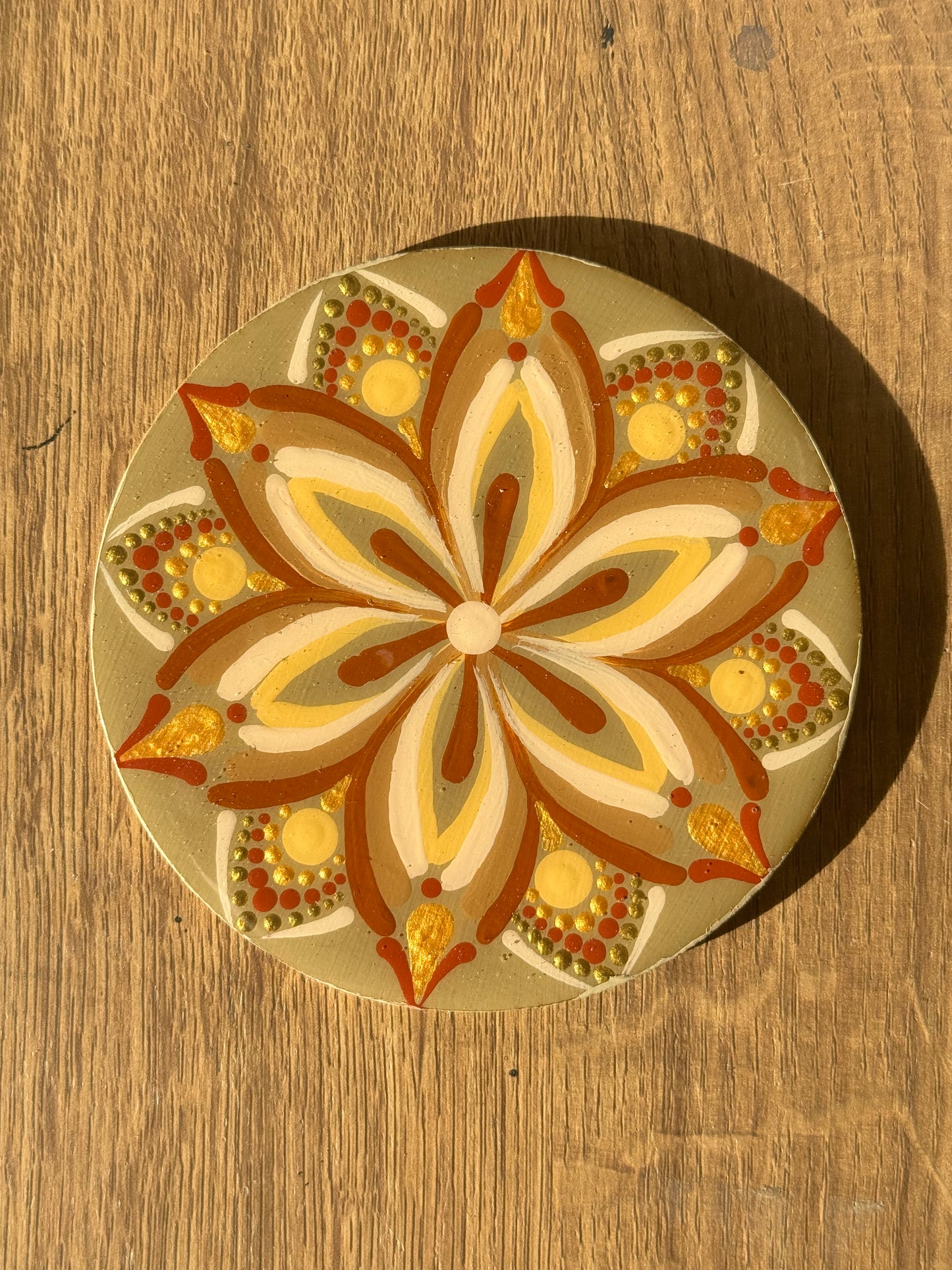 Conjunto Porta-Copos Mandala – Luz do Sertão
