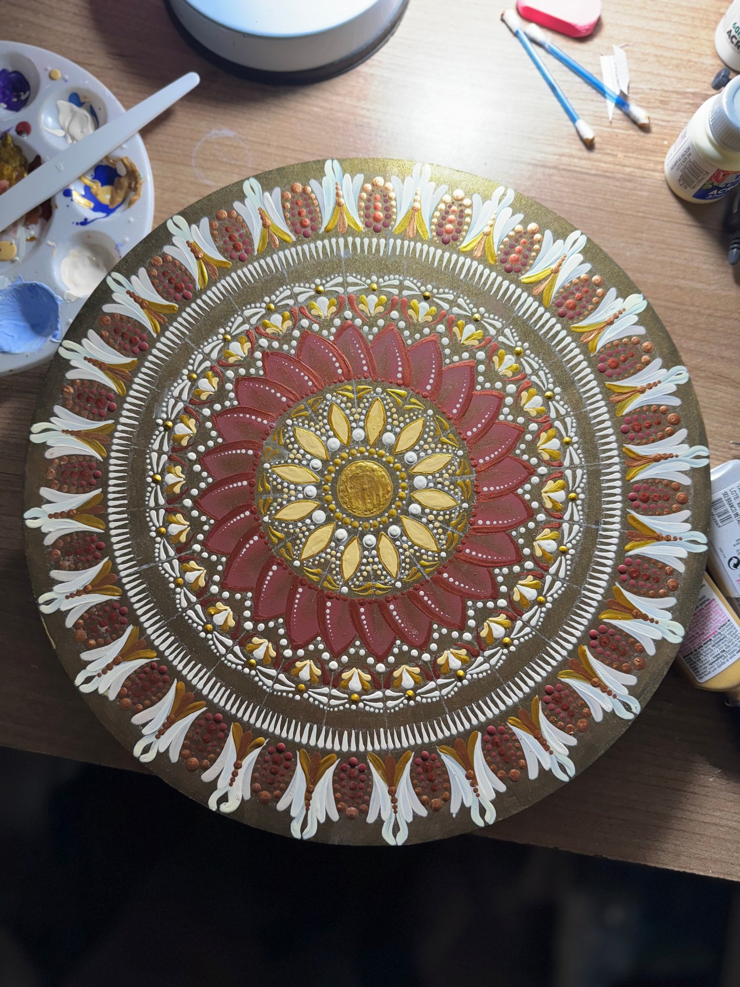 Mandala Dourado Da Terra