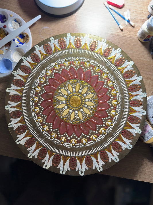 Mandala Dourado Da Terra