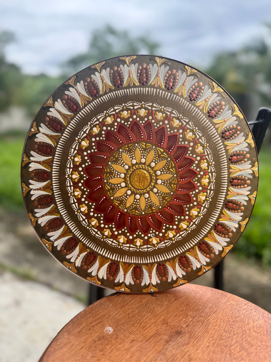 Mandala Dourado Da Terra