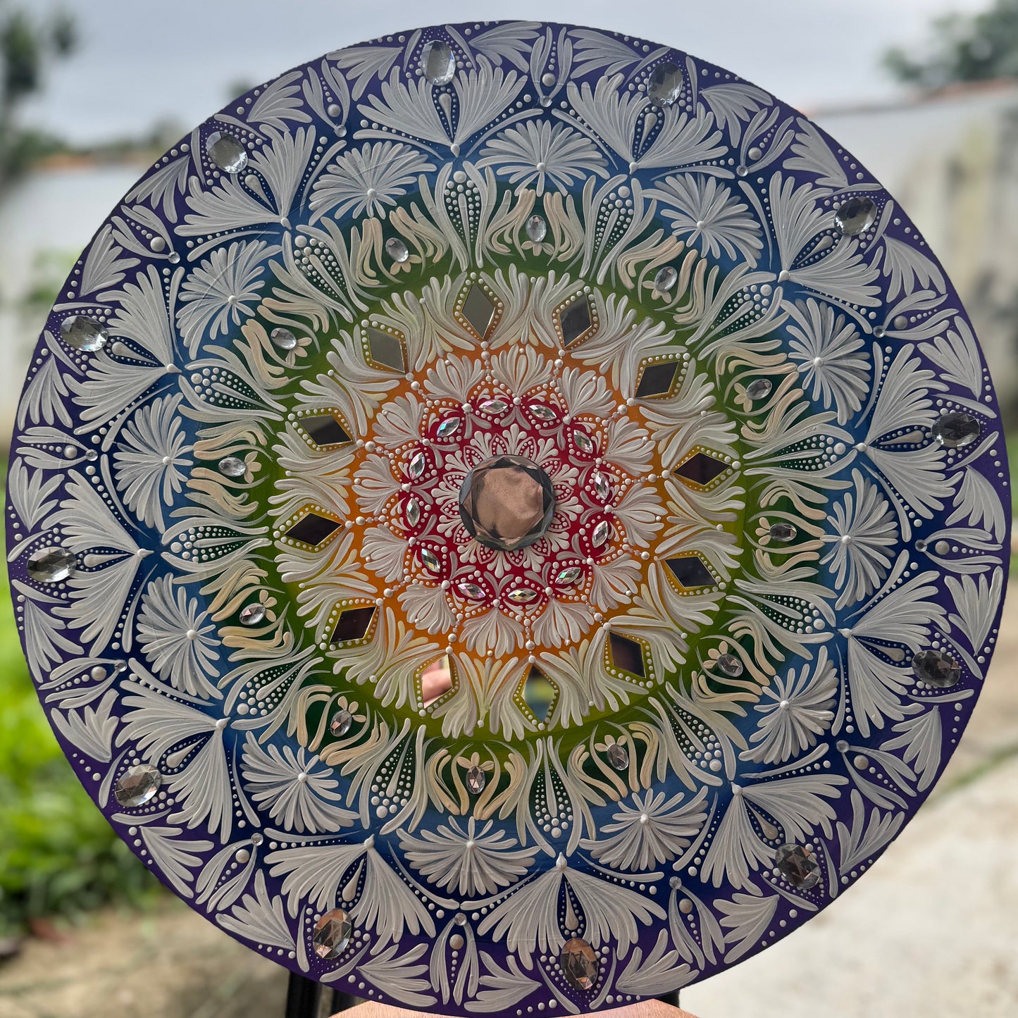 Mandala Porta Arco-iris
