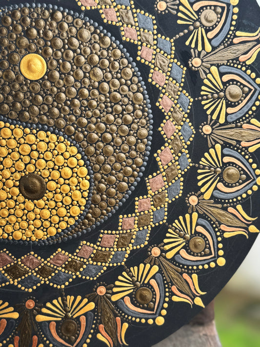 Mandala Yin Yang  Equilíbrio E Harmonia