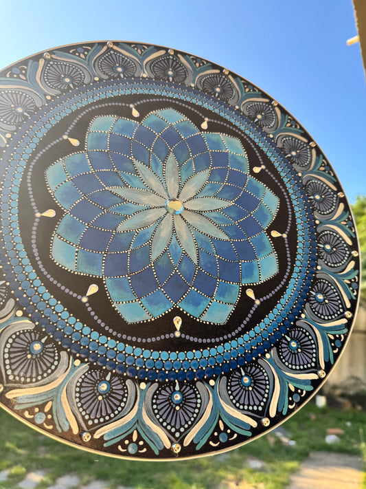 Mandala Lótus Celeste