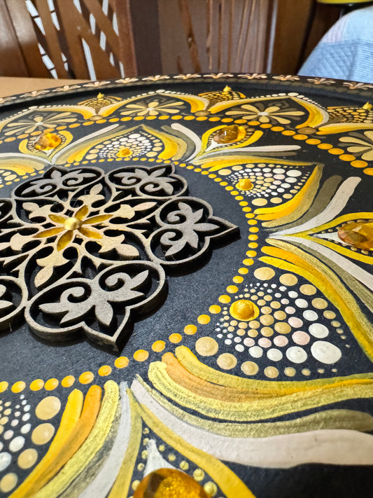 Mandala Luz Dourada