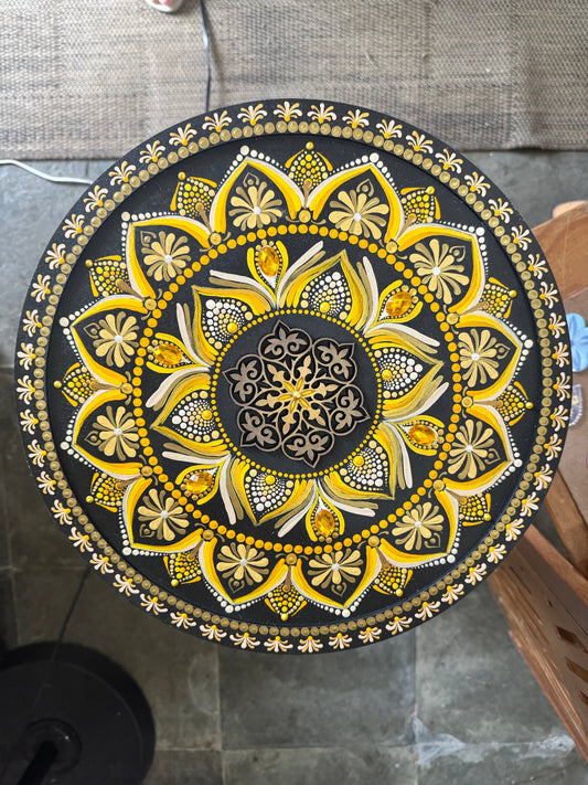 Mandala Luz Dourada