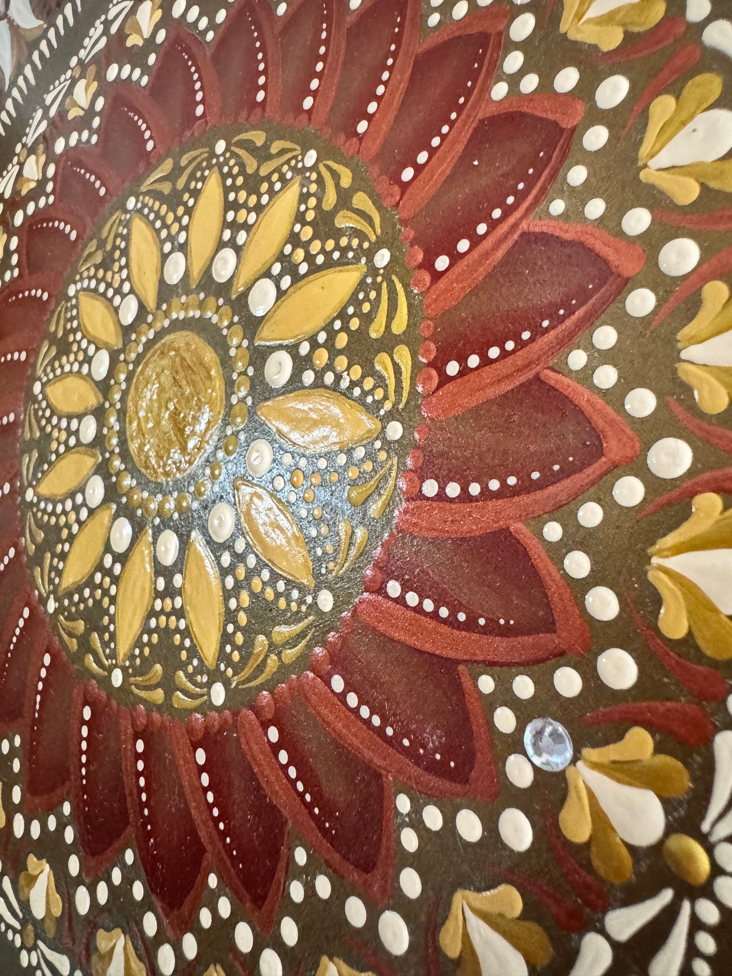 Mandala Dourado Da Terra