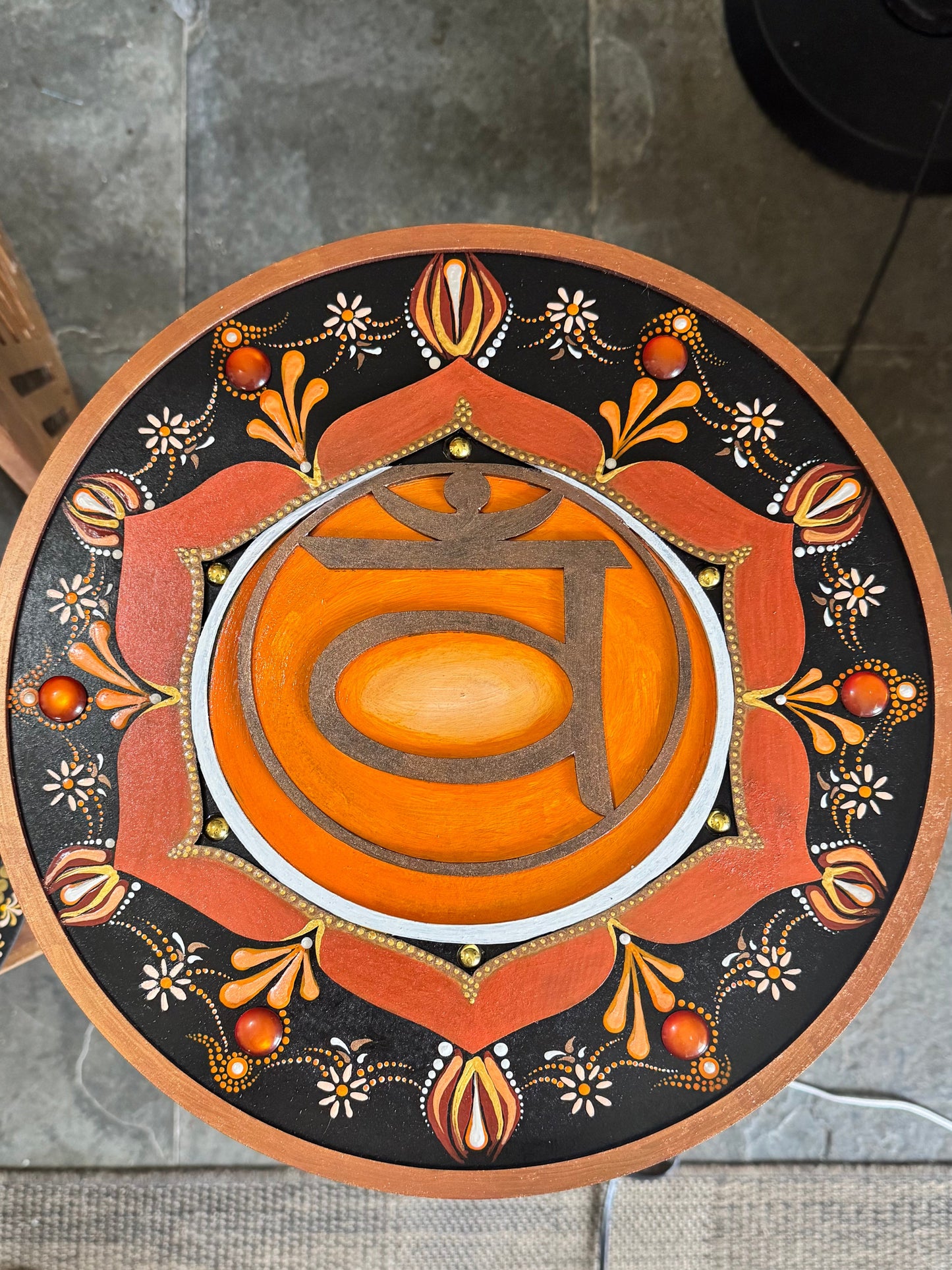 Mandala Chakra Sacral  Energia Criativa