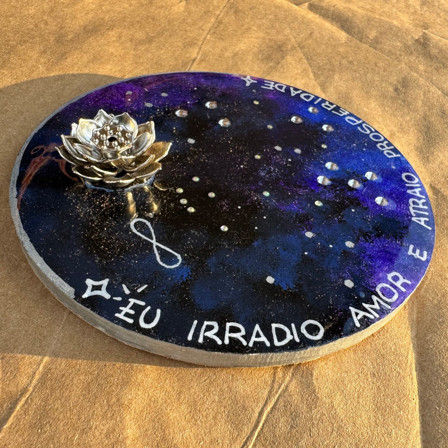 Incensário Universo Amor & Prosperidade