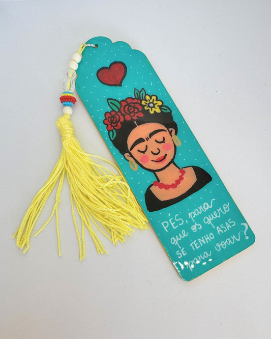Marcador de Páginas Frida Kahlo – Arte Resinada