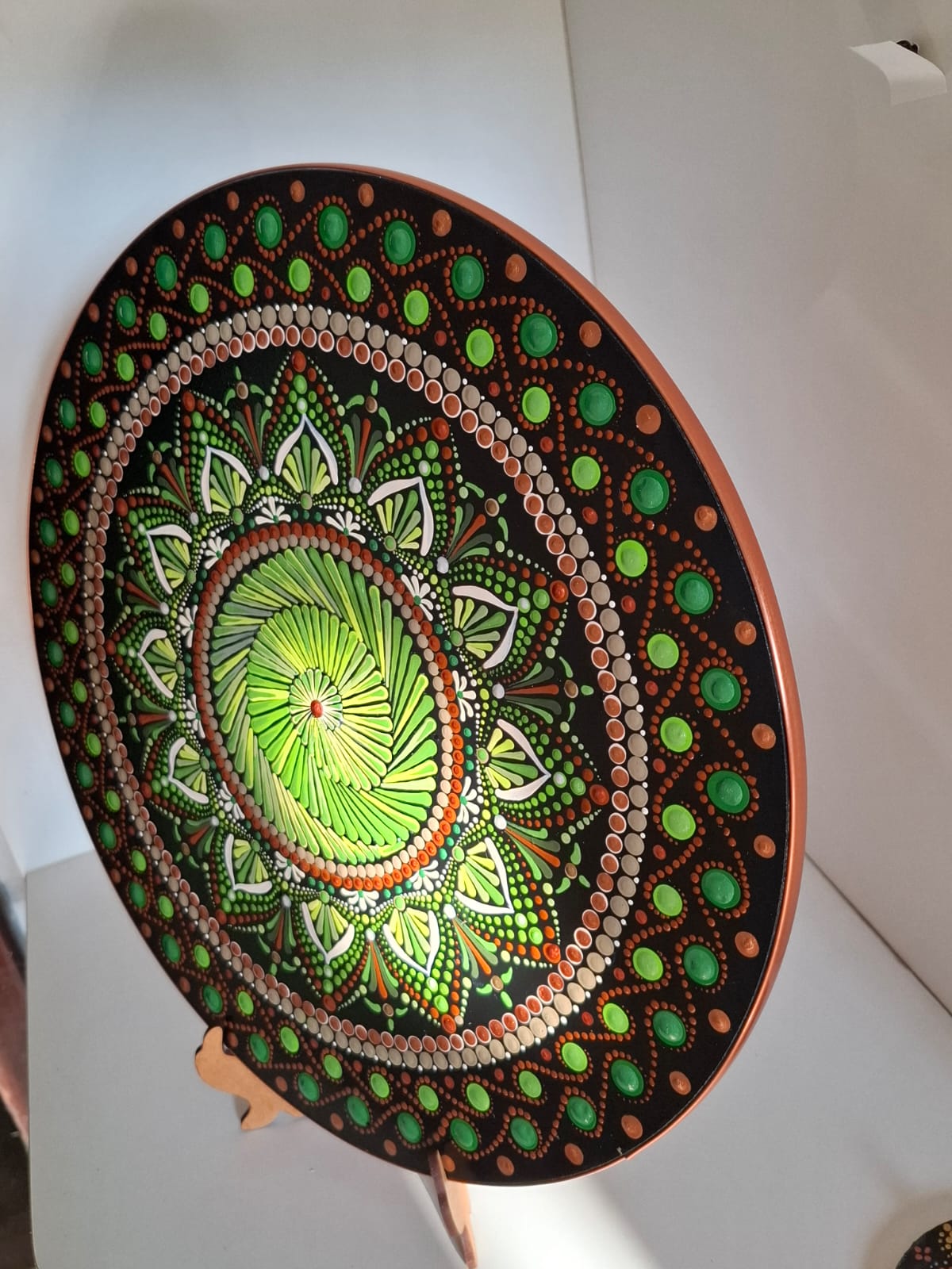 Mandala Raiz Do Verde