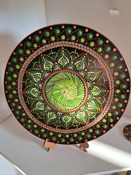 Mandala Raiz Do Verde