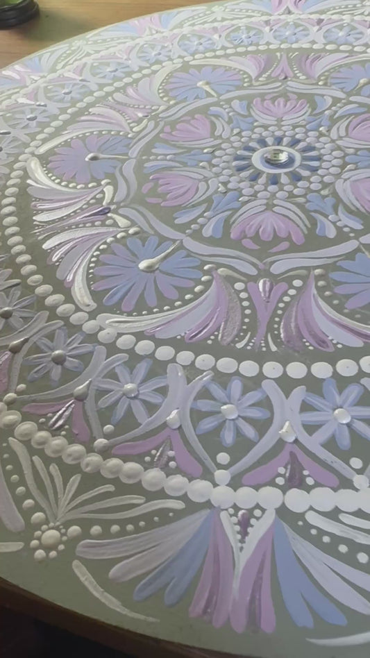 Mandala Jardim Lilás
